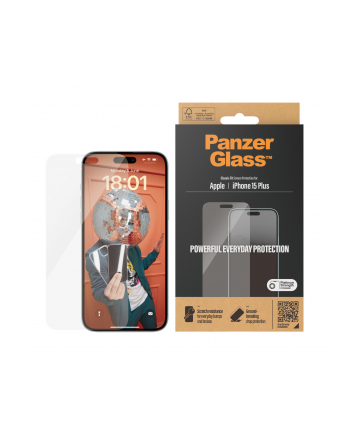 PanzerGlass - skarmbeskytter for mobil