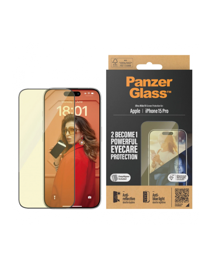 PanzerGlass - skarmbeskytter for mobil główny