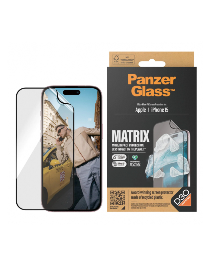 PanzerGlass Matrix - skarmbeskytter fo główny