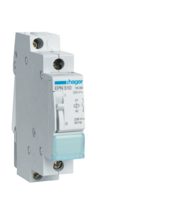 hager EPN510 PRZEKAŹNIK IMPULSOWY BISTABILNY 16A 1Z 110V DC / 230V AC nr 1