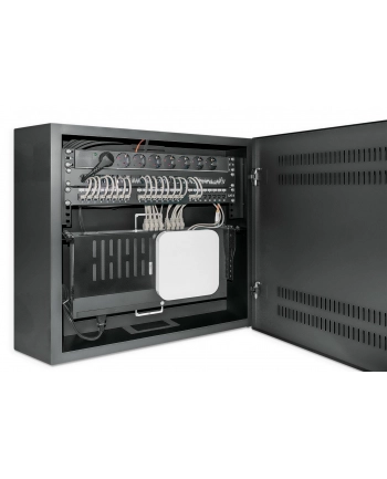 intellinet Niskoprofilowa szafa wisząca 4U + 2U Rack 19, czarna nr 1