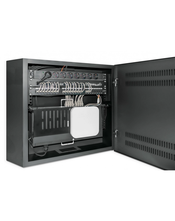 intellinet Niskoprofilowa szafa wisząca 4U + 2U Rack 19, czarna główny