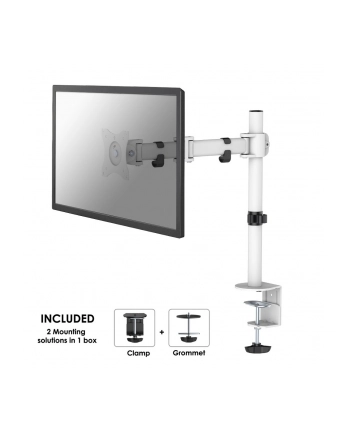 neomounts MONITOR D-ESK MOUNT 10-30''; NM-D135WHITE NEWSTAR nr 2