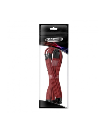 CableMod C-Series PRO ModMesh 12VHPWR do 3x PCI-e do Corsair - 60cm, ciemnoczerwony