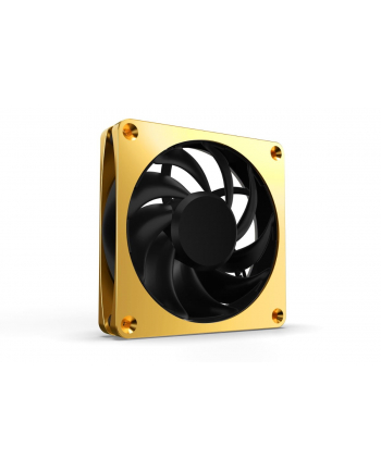 Alphacool Apex Stealth Metal Power Fan 120 mm, 3,000 obr/min - złoty