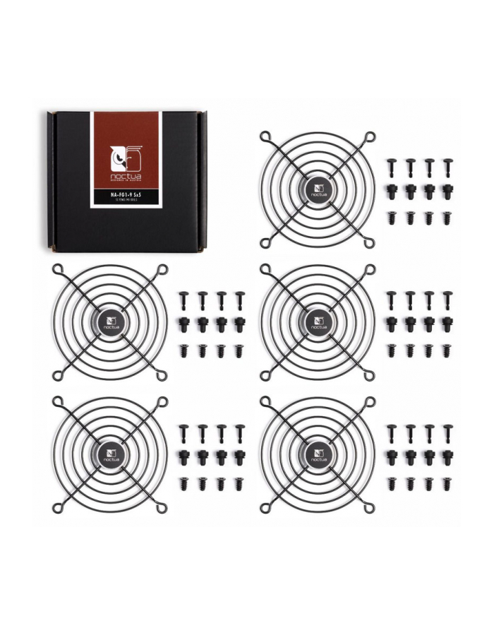 Noctua NA-FG1-9 Sx5 Kratka wentylatora 92 mm - czarna główny