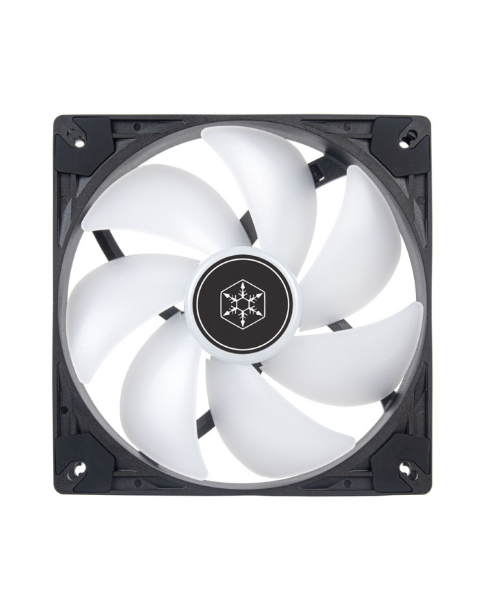 SilverStone VISTA Wydajny wentylator PWM, ARGB - 140 mm, czarny główny