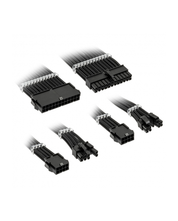 Standardowy przedłużacz w oplocie Kolink Core - Jet Black nr 2