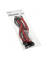 Standardowy przedłużacz w oplocie Kolink Core - Jet Black/Racing Red - nr 4