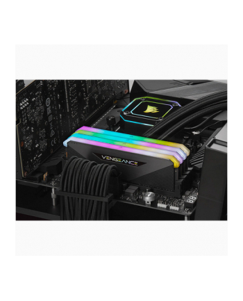 Corsair Vengeance RGB RT, DDR4-3200, CL16 - 16 GB Dual-Kit, czarny