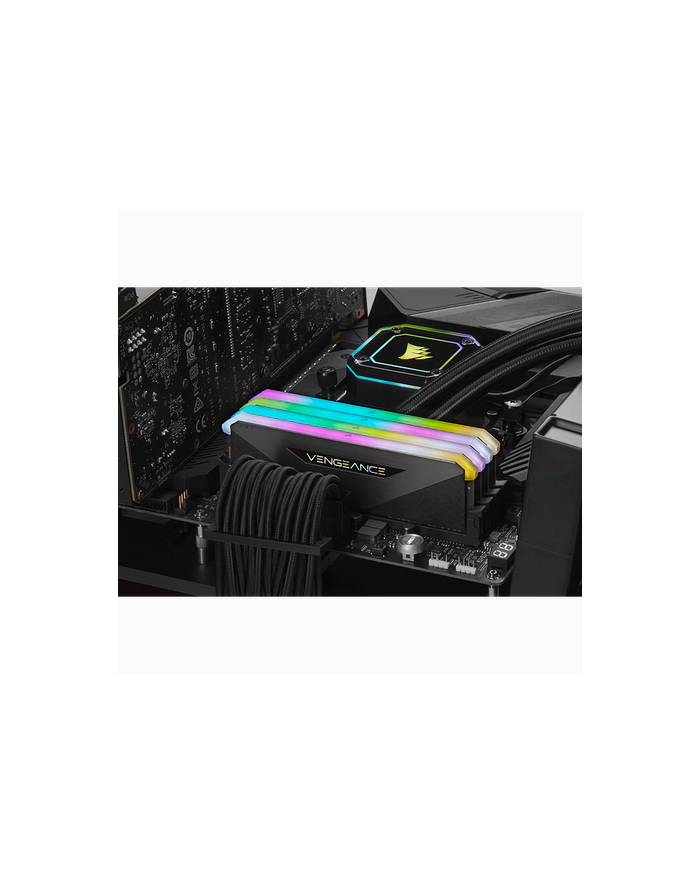 Corsair Vengeance RGB RT, DDR4-3200, CL16 - 16 GB Dual-Kit, czarny główny
