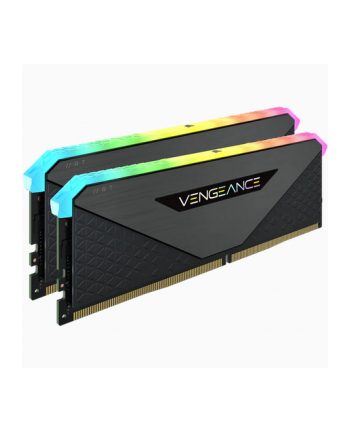 Corsair Vengeance RGB RT, DDR4-3200, CL16 - 16 GB Dual-Kit, czarny
