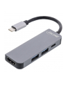 Koncentrator wielofunkcyjny InLine USB 32, 1x USB-C, 2x USB-A, HDMI, - nr 2