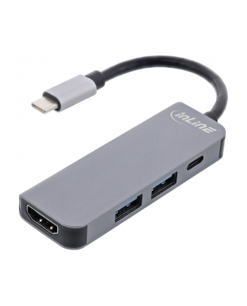 Koncentrator wielofunkcyjny InLine USB 32, 1x USB-C, 2x USB-A, HDMI, nr 2