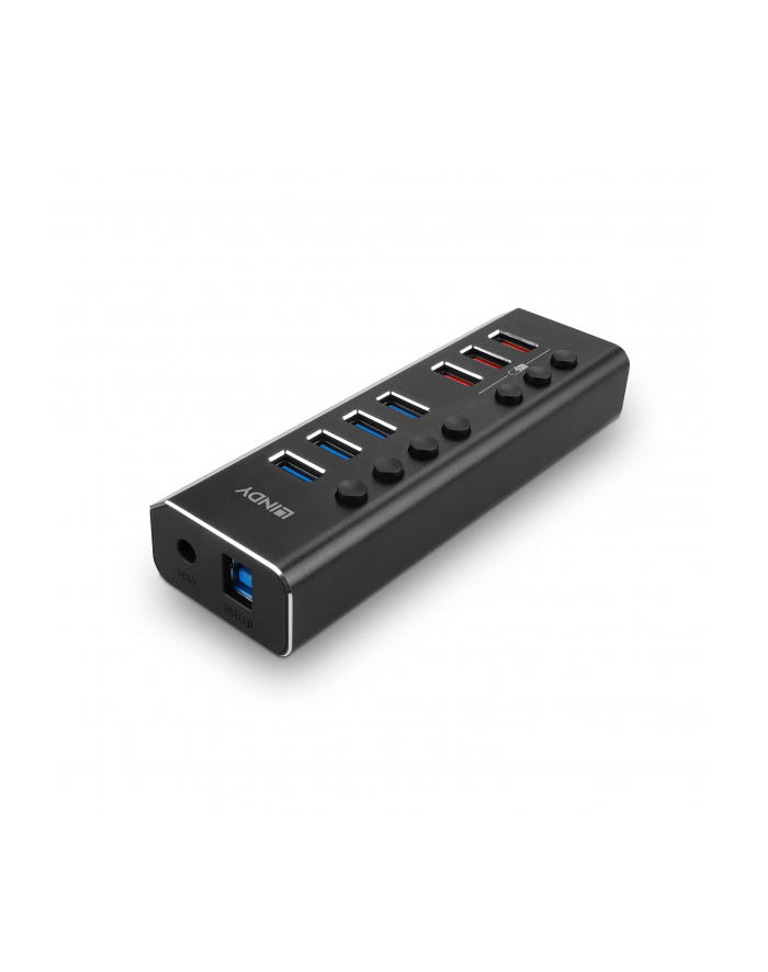 I/O HUB USB3 4PORT+3CHARGE/43371 LINDY główny