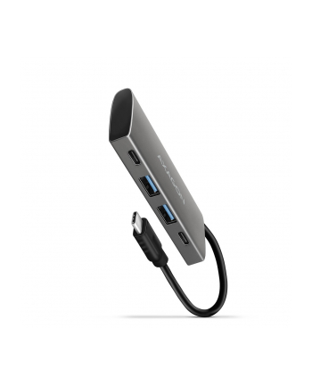 AXAGON HMC-4G2 Koncentrator wieloportowy, USB 31, 2x USB-A, 2x USB-C