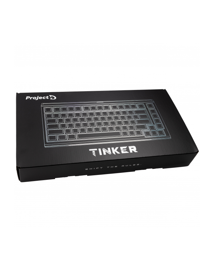 Klawiatura gamingowa Ducky Tinker 75 Barebone, RGB - czarna (ANSI) główny