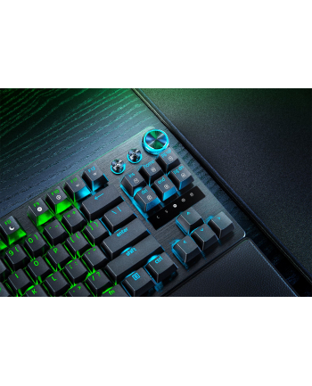 Razer | Klawiatura do gier | Huntsman V3 Pro bez klawiatury numerycznej | Klawiatura do gier | Przewodowe | Skandynawski | Czarny | Analogowy optyczny