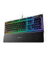 Klawiatura gamingowa SteelSeries Apex 3, układ NOR, przewodowa, czarna SteelSeries | Wierzchołek 3 | Klawiatura do gier | Światło LED RGB | NORD | Przewodowe | Czarny - nr 1