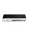D-Link | 10-portowy gigabitowy inteligentny przełącznik zarządzalny | DGS-1210-10 | Zarządzane L2+ | Możliwość montażu w szafie | Ilość portów 10/100 Mb/s (RJ-45) | Ilość portów 1 Gb/s (RJ-45) | Ilość portów SFP | Ilość portów PoE | Ilość portów PoE+ - nr 11