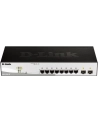 D-Link | 10-portowy gigabitowy inteligentny przełącznik zarządzalny | DGS-1210-10 | Zarządzane L2+ | Możliwość montażu w szafie | Ilość portów 10/100 Mb/s (RJ-45) | Ilość portów 1 Gb/s (RJ-45) | Ilość portów SFP | Ilość portów PoE | Ilość portów PoE+ - nr 3