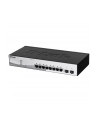 D-Link | 10-portowy gigabitowy inteligentny przełącznik zarządzalny | DGS-1210-10 | Zarządzane L2+ | Możliwość montażu w szafie | Ilość portów 10/100 Mb/s (RJ-45) | Ilość portów 1 Gb/s (RJ-45) | Ilość portów SFP | Ilość portów PoE | Ilość portów PoE+ - nr 5