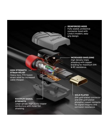 CABLE HDMI-HDMI 10M/ANTHRA 36967 LINDY nr 2