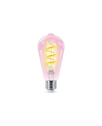 WiZ | Philips Smart WiFi Filament Clear ST64 RGB | E27 | 6,3 W | Pełny kolor nr 2