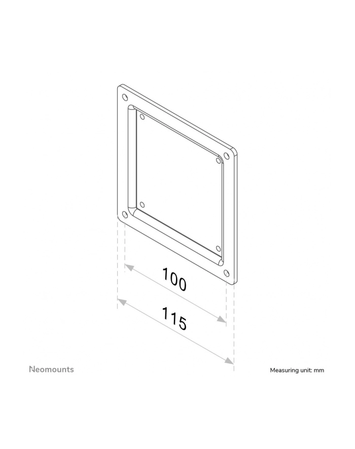 ZESTAW TV VESA ADAPTER PLATE 10-30''; FPMA-VESA100 NEWSTAR główny