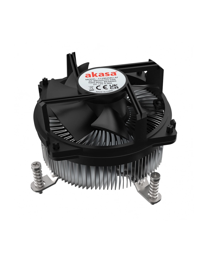 Akasa AK-CC6608BP01 Low Profile Chłodzenie procesora - gniazdo LGA 1700, wysokość 63,2 mm główny