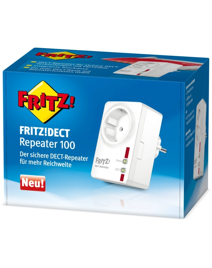 AVM FRITZ! Wzmacniacz D-ECT 100 - przedstawiciel D-ECT główny