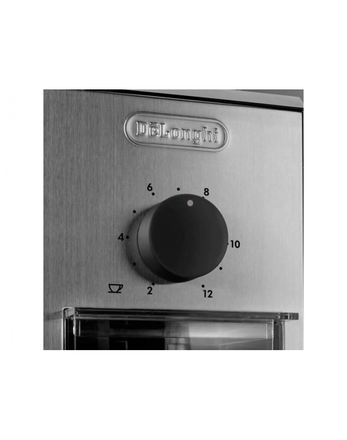 Młynek do kawy Delonghi | KG89 | 170 W | Pojemność ziaren kawy 120 g | Liczba filiżanek: 12 szt | Stal nierdzewna główny