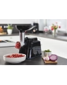 TEFAL | Maszynka do mielenia mięsa | NE105838 | Czarny | 1400 W | Liczba prędkości 1 | Wydajność (kg/min) 17 | W zestawie znajdują się 3 sita ze stali nierdzewnej do średniego lub grubego mielenia - nr 10