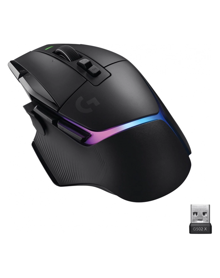 logitech G502 X PLUS BLACK/PREMIUM EWR2/ główny