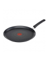 TEFAL | G2553872 Nieograniczony | Patelnia do naleśników | Naleśnik | Średnica 25 cm | Nadaje się do płyty indukcyjnej | Uchwyt stały | Czarny - nr 1