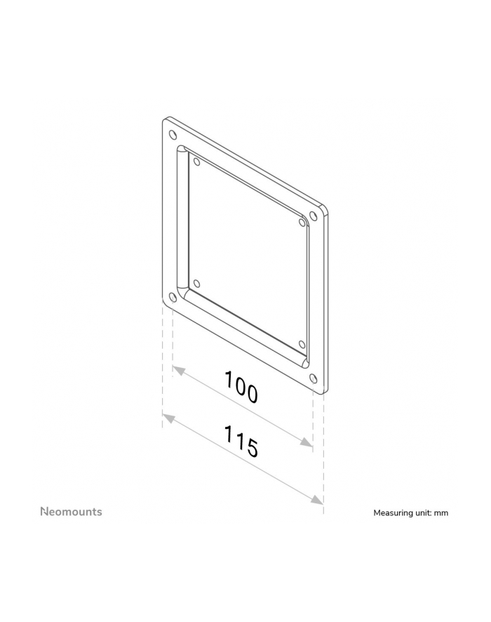 ZESTAW TV VESA ADAPTER PLATE 10-30''; FPMA-VESA100 NEWSTAR główny