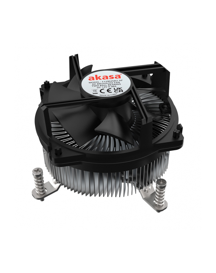 Akasa AK-CC6608BP01 Low Profile Chłodzenie procesora - gniazdo LGA 1700, wysokość 63,2 mm główny