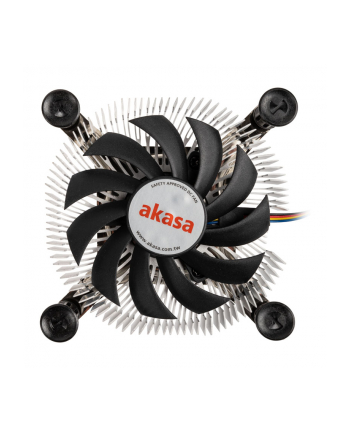 Akasa AK-CC6601EP01 Low Profile CPU Cooler - gniazdo LGA 1700, wysokość 26,9 mm nr 1