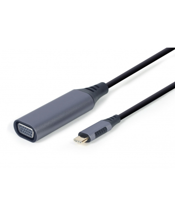 I/O ADAPTER USB-C TO VGA/GREY A-USB3C-VGA-01 GEMBIRD