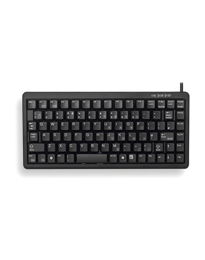cherry COMPACT KEYBOARD G84-4100 (wersja europejska)/BLACK USB PS/2 US-ENGL INTL główny