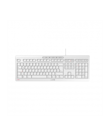 CHERRY STREAM KEYBOARD GERMANY/WHITE-GREY