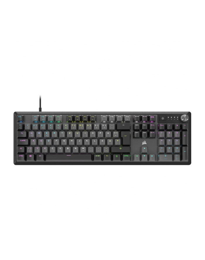 Mechaniczna klawiatura do gier Corsair K70 RGB CORE, podświetlana dioda LED RGB główny