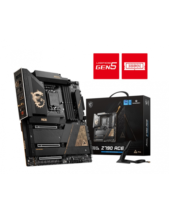 MSI - bundkort - udvidet ATX - LGA1700 główny