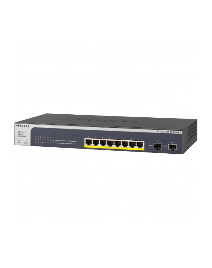 netgear 8-PORT POE+ GB WEBMGD SWITCH/2 SFP PORTS główny