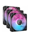 Corsair iCUE LINK RX120 RGB Series, 3-pak wentylatorów PWM - 120 mm, czarny - nr 12