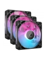 Corsair iCUE LINK RX120 RGB Series, 3-pak wentylatorów PWM - 120 mm, czarny - nr 18