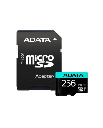 MEMORY MICRO SDXC 256GB W/AD/AUSDX256GUI3V30SA2-RA1 ADATA nr 1