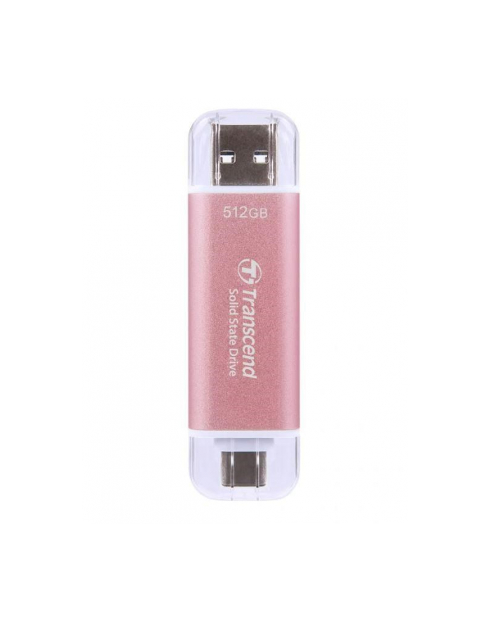 trackr SSD USB30 512GB EXT A/C/PINK TS512GESD310P TRANSCEND główny