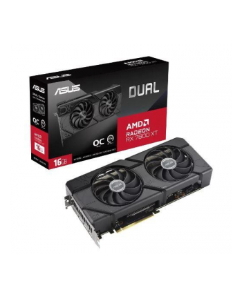 VGA PCIE16 RX7800XT 16GB GDDR6/DUAL-RX7800XT-O16G ASUS