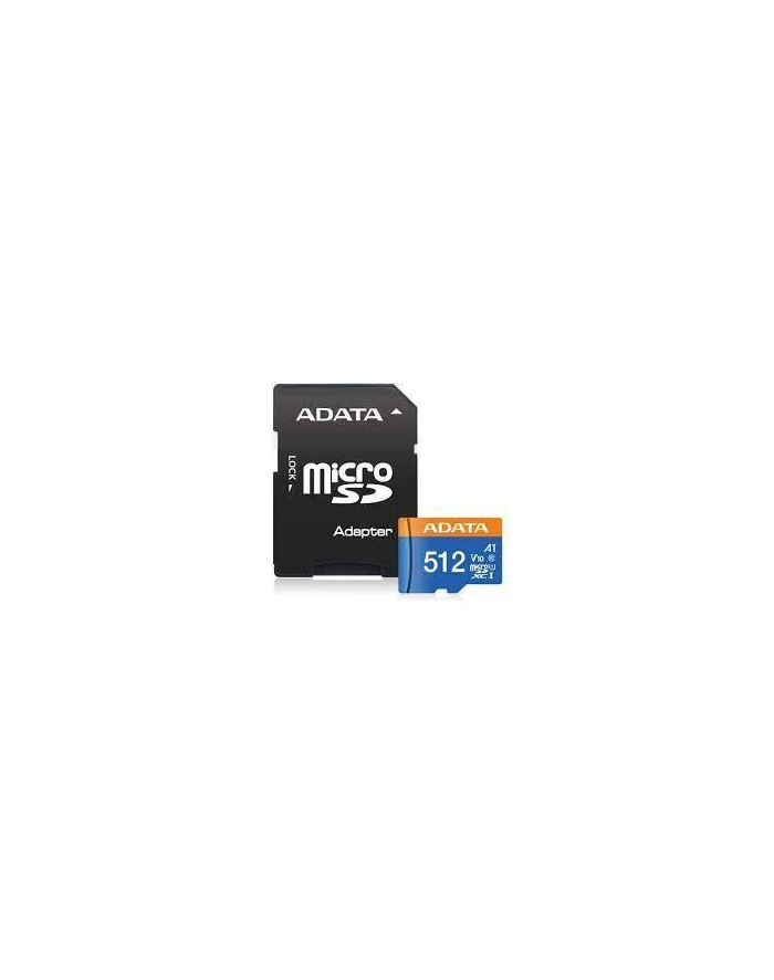 MEMORY MICRO SDXC 512GB W/AD/AUSDX512GUICL10A1-RA1 ADATA główny